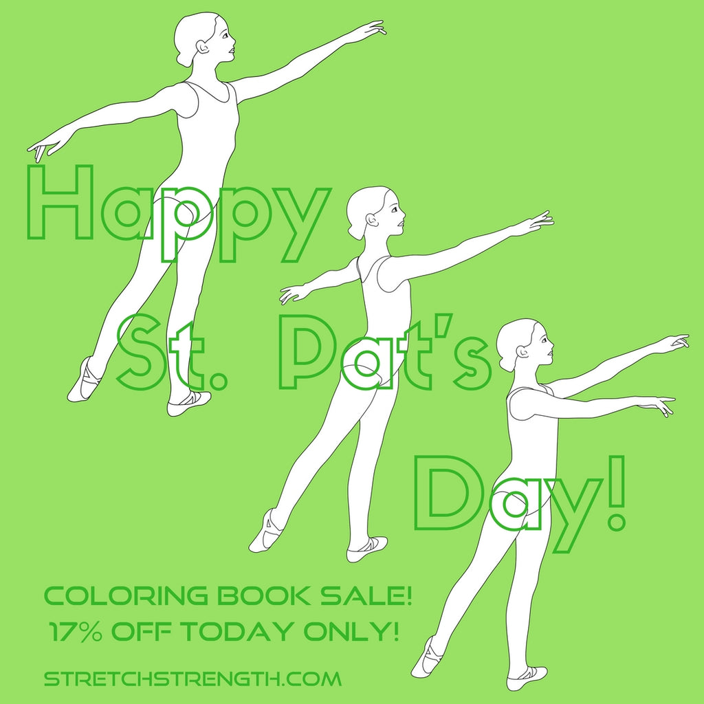Happy St. Patrick’s Day coloring sheets and SALE!