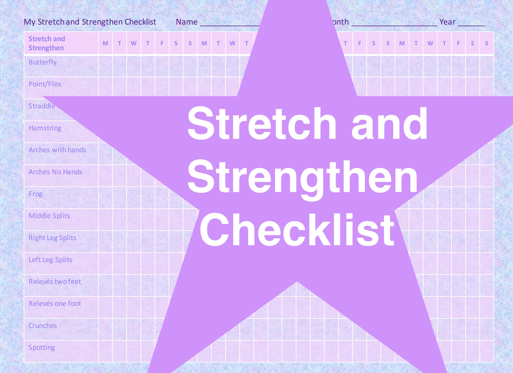 Stretch and Strengthen Checklist