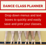Dance Class Planner - Beginner Ballet Basic - Editable Ballet Lesson Plan with Syllabus - StretchStrength.com