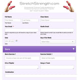 Online Dance Class Planner - Ballet - StretchStrength.com